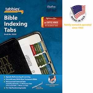 Bible Tab: Standard O&N Testament Coffee House - Tabbies
